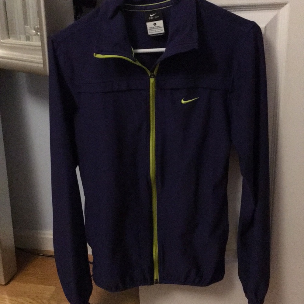 Nike dri fit zip up
